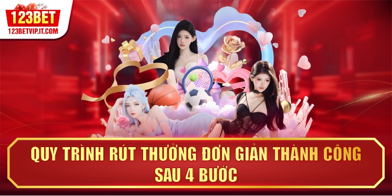 Quy trình rút thưởng đơn giản thành công sau 4 bước